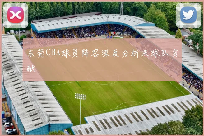 东莞CBA球员阵容深度分析及球队贡献